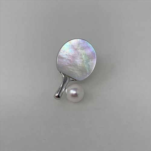 アコヤ真珠 ブローチ　B-71