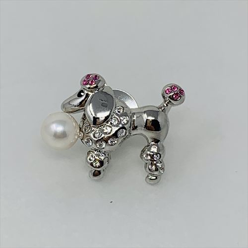 アコヤ真珠 ブローチ　B-74