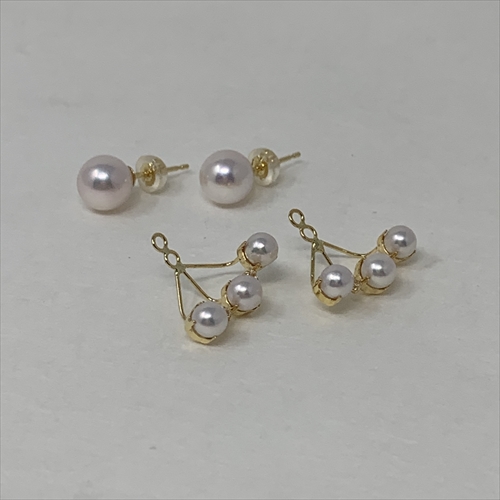 アコヤ真珠ピアス E-311