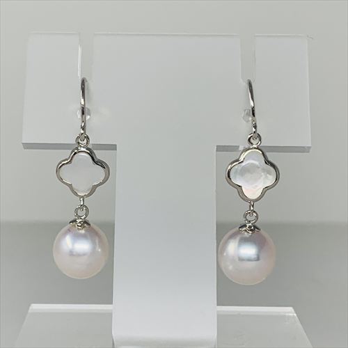 アコヤ真珠ピアス　E-332