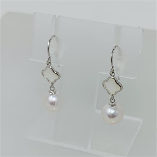 アコヤ真珠ピアス　E-332