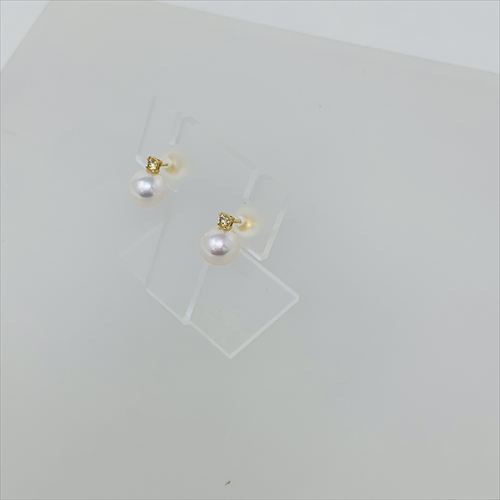 アコヤ真珠ピアス　E-333