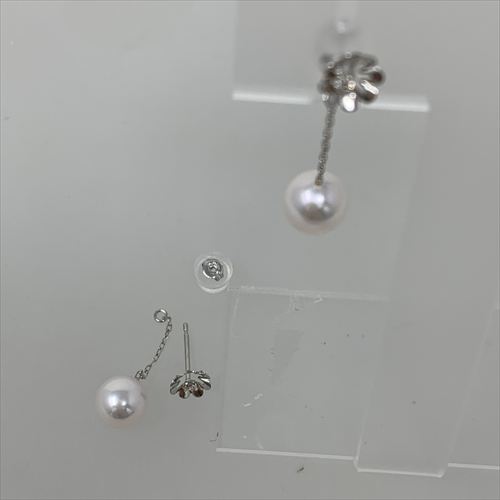 アコヤ真珠ピアス　E-335