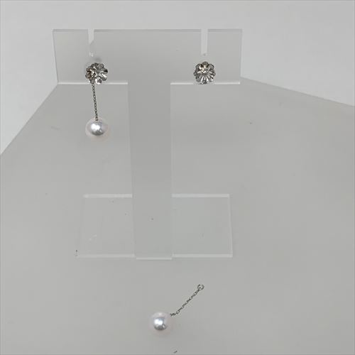 アコヤ真珠ピアス　E-335