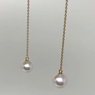 アコヤ真珠ピアス　E-336