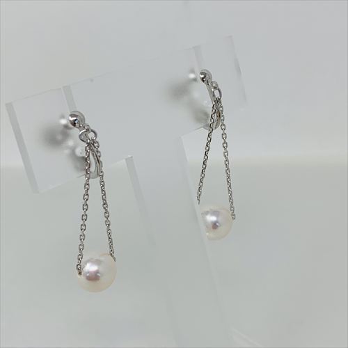 アコヤ真珠イヤリング　E-341