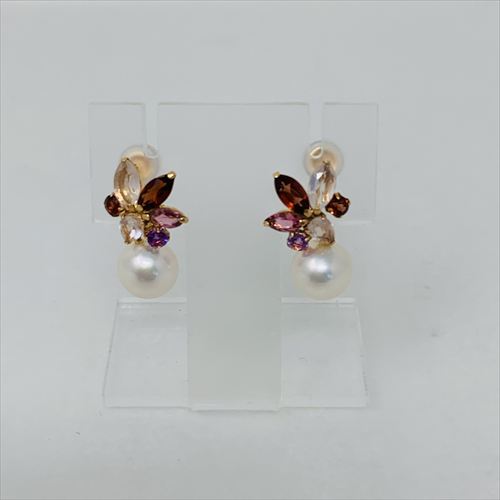 アコヤ真珠イヤリング　E-342