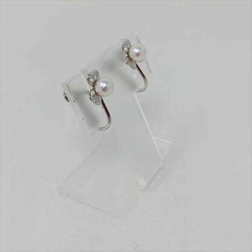 アコヤ真珠イヤリング　E-344