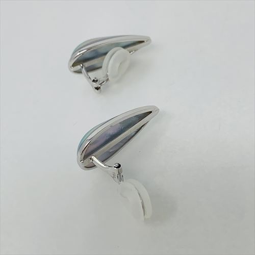 マベ真珠イヤリング　E-345