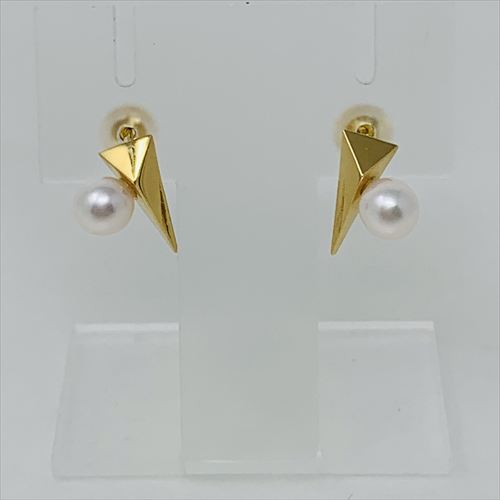 アコヤ真珠イヤリング　E-347