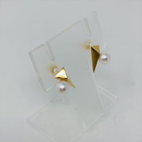 アコヤ真珠イヤリング　E-347