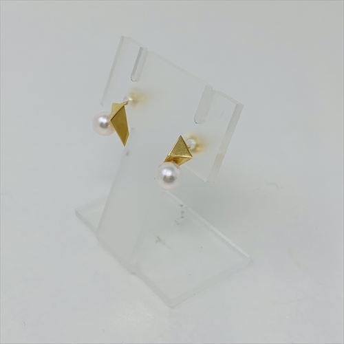 アコヤ真珠イヤリング　E-347