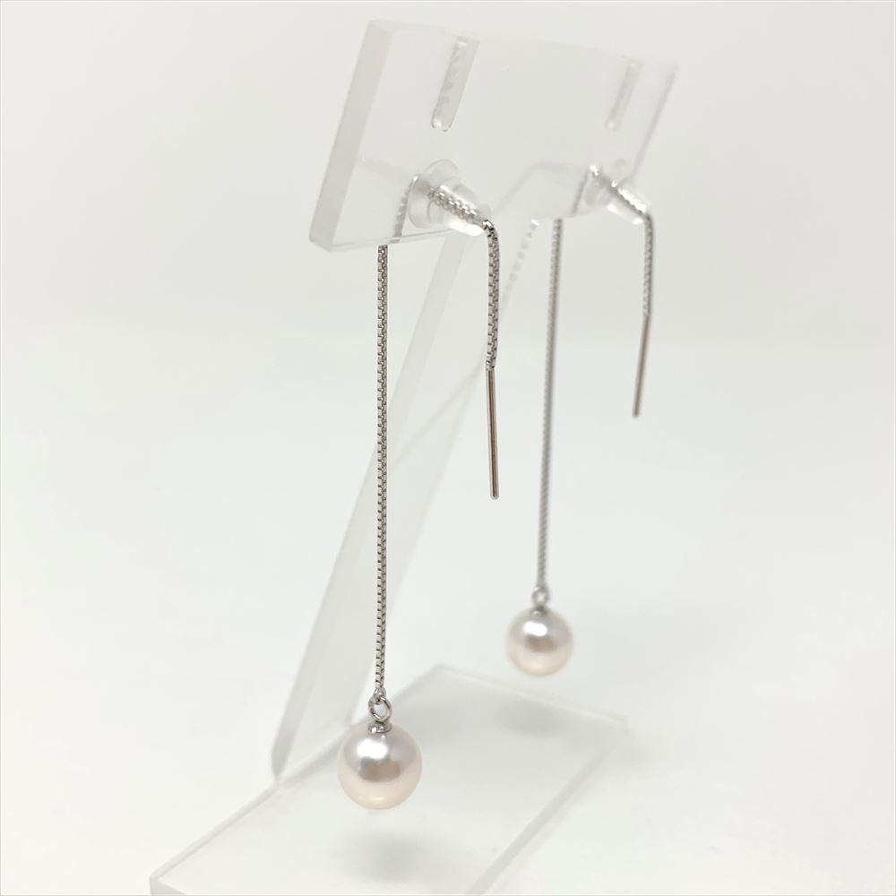 アコヤ真珠ピアス E-57