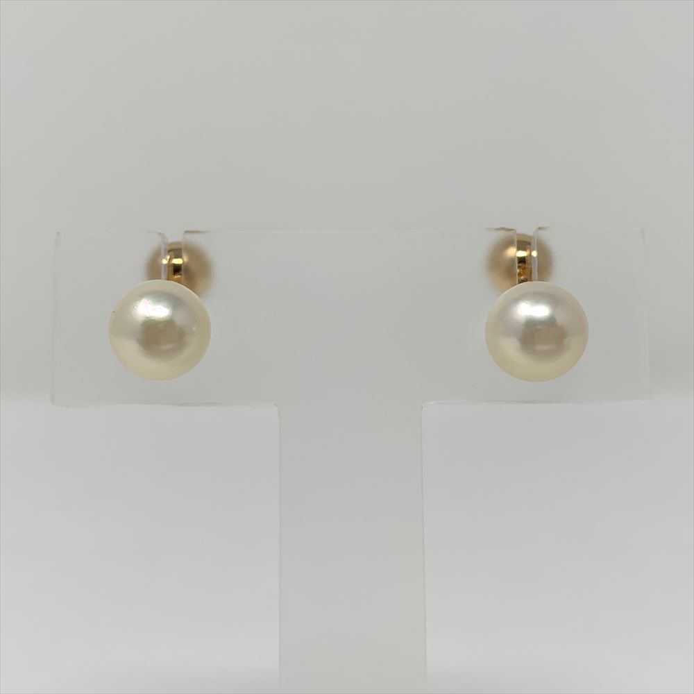 アコヤ真珠ピアス E-63