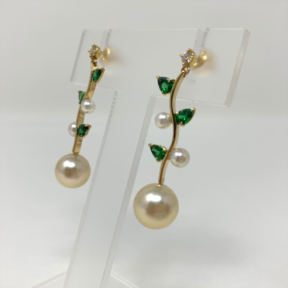 アコヤ真珠ピアス E-65