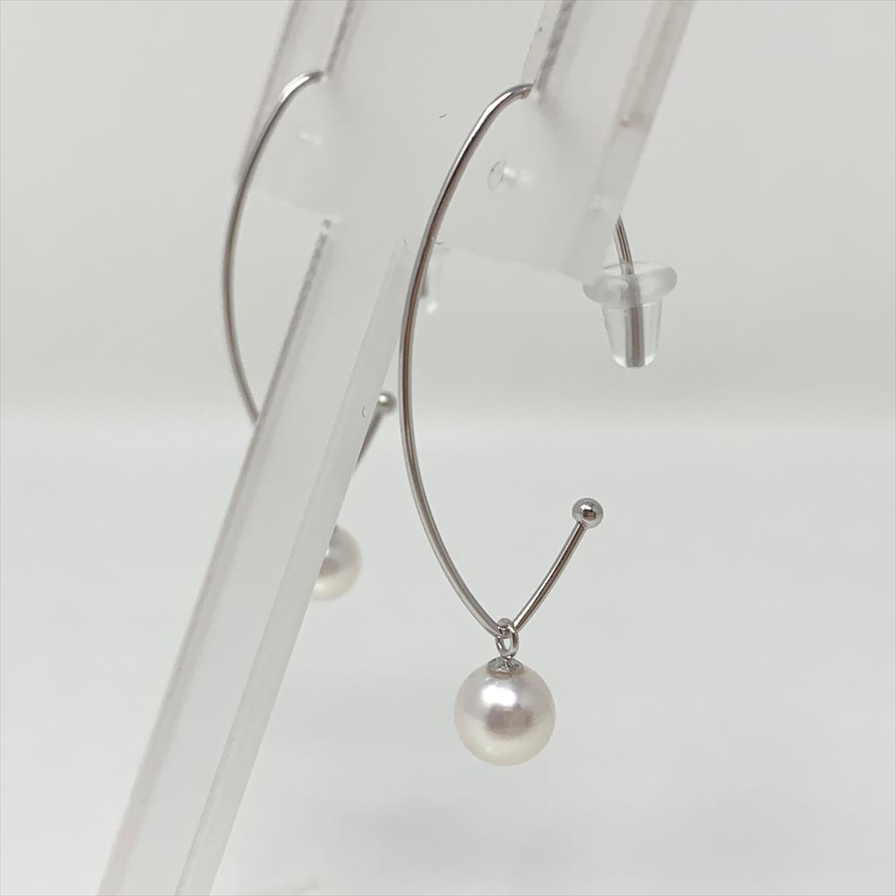 アコヤ真珠ピアス E-67