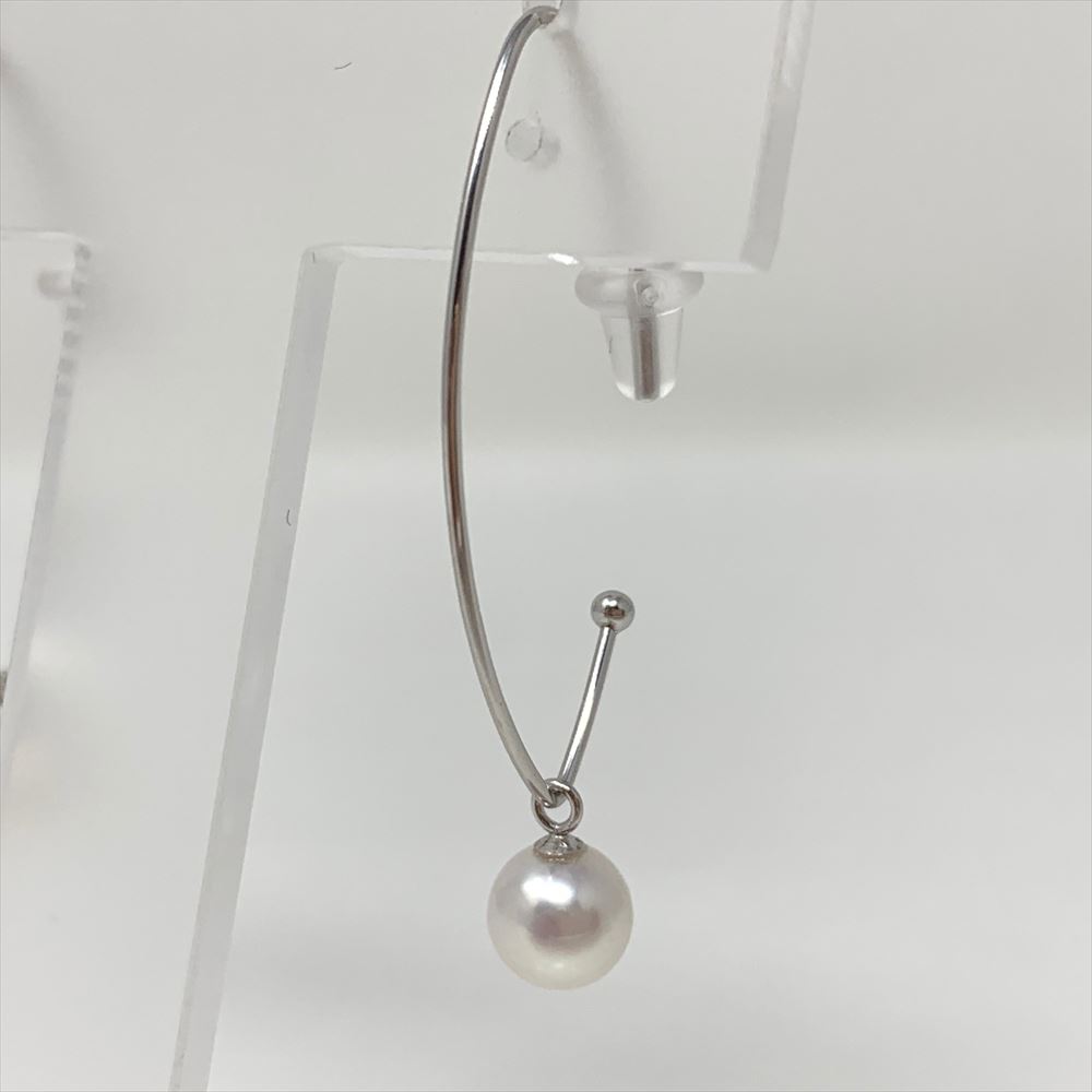 アコヤ真珠ピアス E-67