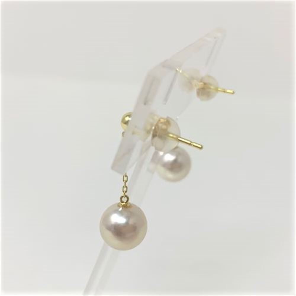 アコヤ真珠ピアス E-76