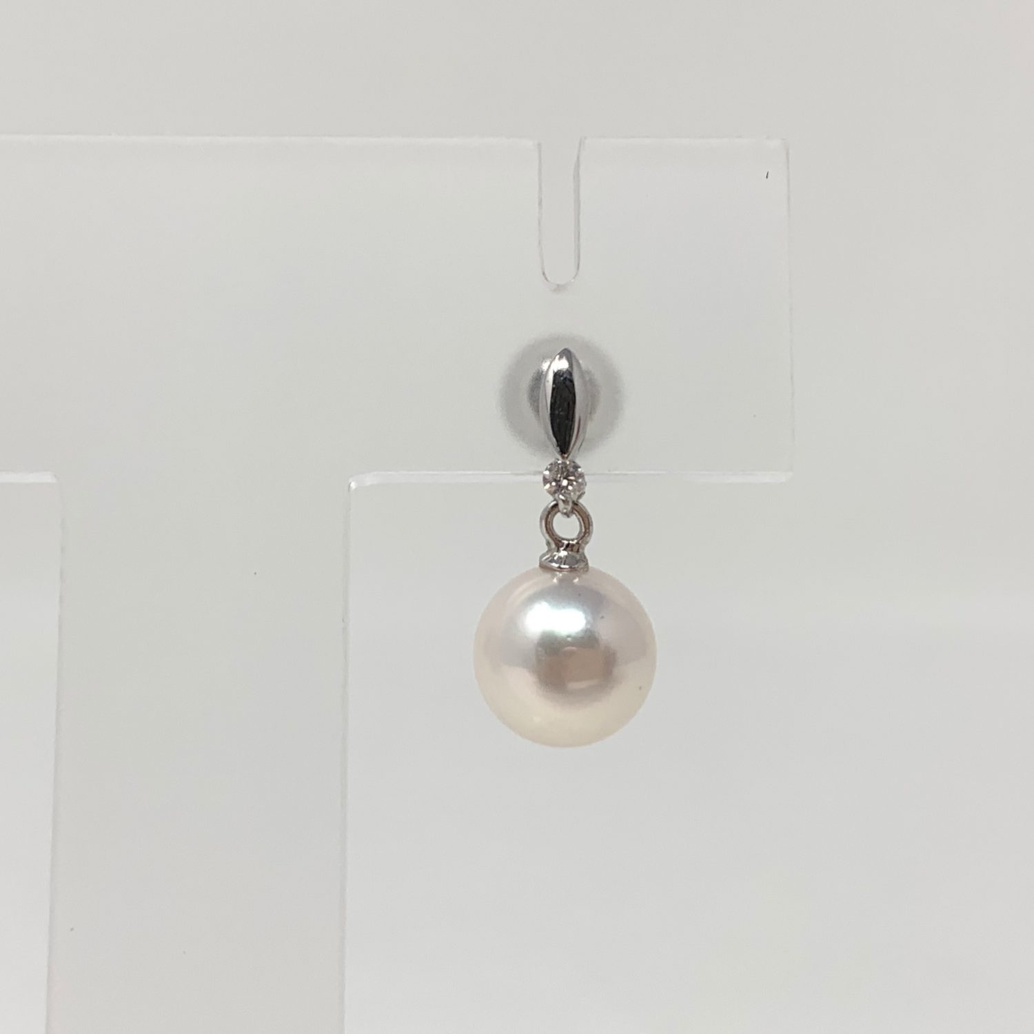 アコヤ真珠ピアス E-91