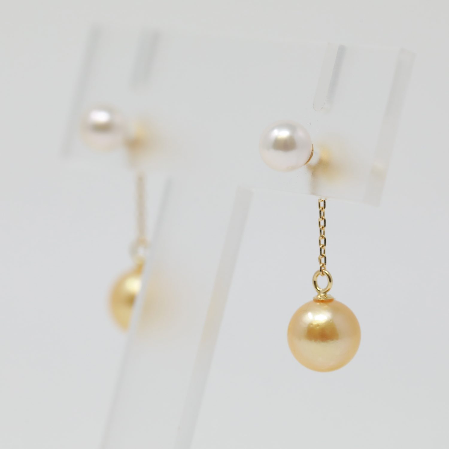 Amazing FALCO Pearl Earring! Many arrangement by one earring