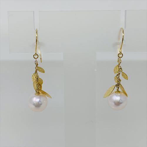 アコヤ真珠ピアス　E-334