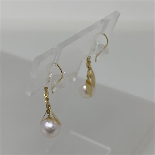 アコヤ真珠ピアス　E-334